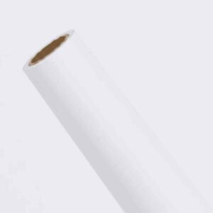 Plastico Adesivo 45CMX10M Opaco Branco - Imagem 3