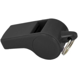 Apito Cardeal Plastico Preto - Imagem 1