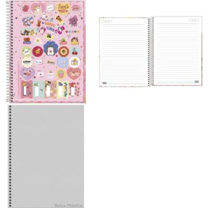 Caderno 10X1 Capa Dura Charme 160FLS. - Imagem 2