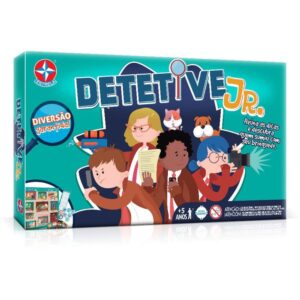 Jogo de Tabuleiro Detetive Jr. - Imagem 1