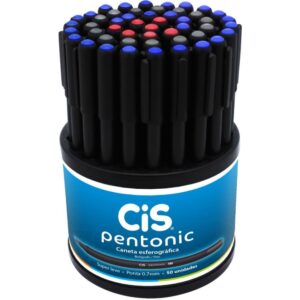 Caneta Esferografica Cis Pentonic 0,7MM 3 Cores Sor - Imagem 1