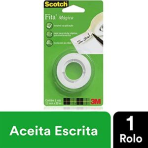 Fita Invisivel Scotch 810 12MMX20M Corta Faci - Imagem 5