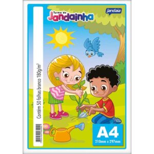 Papel Sulfite A4 Jandainha 60K 180GRS.BRANCO - Imagem 1