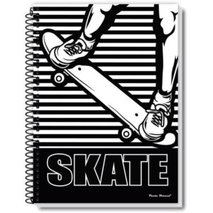 Caderno Espiral 1/4 Capa Dura Rox Masculino 96FLS. - Imagem 5