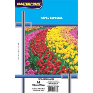Papel Fotografico Inkjet A4 Matte D. Face 220G - Imagem 1