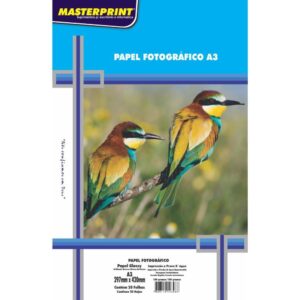 Papel Fotografico Inkjet A3 180G - Imagem 1