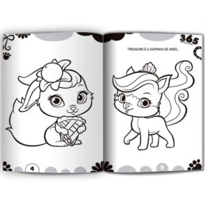 Livro Infantil Colorir 365 Princesas 368PGS 13,5X20,5 - Imagem 2
