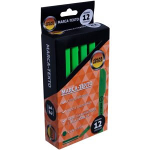 Caneta Marca Texto Jocar Verde - Imagem 1