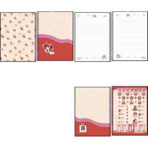 Caderno 10X1 Capa Dura Minnie 160FLS. Connect - Imagem 2