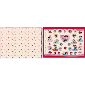 Caderno Desenho Univ Capa Dura Minnie 80FLS. - Imagem 2