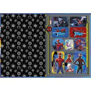 Caderno Brochura 1/4 Capa Dura Spider-Man 80FLS. - Imagem 2