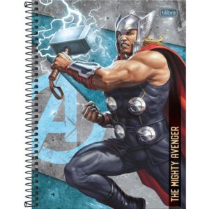 Caderno 01X1 Capa Dura Avengers 80FLS. - Imagem 3