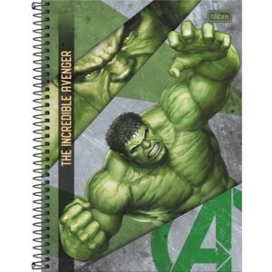 Caderno 01X1 Capa Dura Avengers 80FLS. - Imagem 4