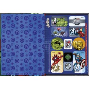 Caderno Brochurao Capa Dura Avengers 80FLS. - Imagem 2