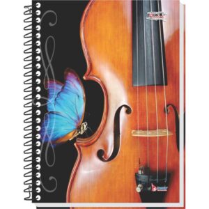 Caderno Musica 8 Capas 64FLS. 63G. Univ. - Imagem 2