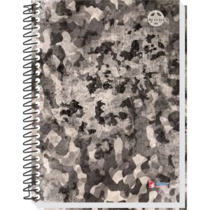 Caderno 10X1 Capa Dura Camuflagem 160FLS. - Imagem 3