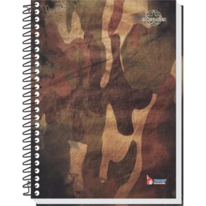 Caderno 10X1 Capa Dura Camuflagem 160FLS. - Imagem 4