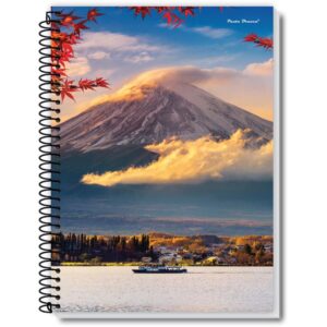 Caderno Espiral 1/4 Capa Dura New 200FLS. - Imagem 6