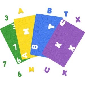 Material Didatico Eva Alfabeto Movel 137PCS 5MMX5CM - Imagem 2
