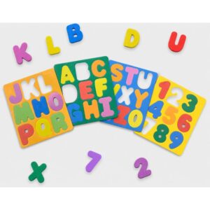 Material Didatico Eva Alfabeto Movel 36PCS 5MMX8CM - Imagem 1