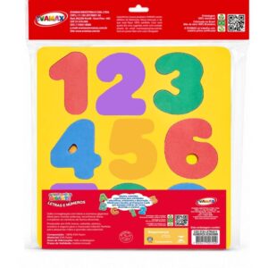 Material Didatico Eva Alfabeto Movel 36PCS 5MMX8CM - Imagem 2