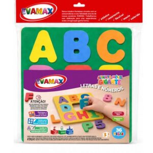 Material Didatico Eva Alfabeto Movel 36PCS 5MMX8CM - Imagem 5