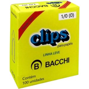 Clipe Galvanizado Aco 1/0 Linha Leve C/100 Unid. - Imagem 1