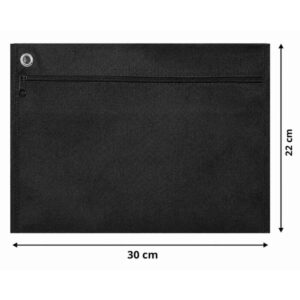 Pasta Malote Ny 30X22CM Preto Horizontal - Imagem 2