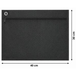 Pasta Malote Ny 40X30CM Preto Horizontal - Imagem 2