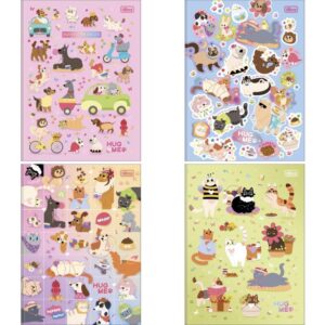 Caderno Brochurao Capa Dura Hug Me 80FLS. - Imagem 1