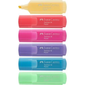 Caneta Marca Texto Textliner 46 Cores Pastel - Imagem 2