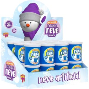 Slime Neve Natural 8G. Expande - Imagem 1