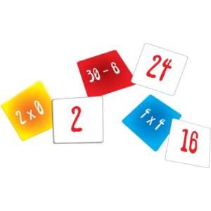 Brinquedo Pedagogico as 4 Operacoes 54 Peças - Imagem 2