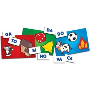 Brinquedo Pedagogico Silabas 28 Pecas - Imagem 2
