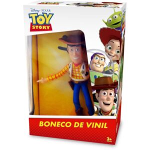 Boneco e Personagem Toy Story Woody Vinil 19CM - Imagem 1