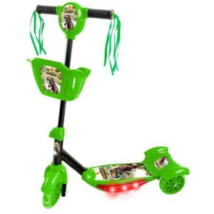 Patinete Dinossauro C/Som/Luz e Cesta - Imagem 1