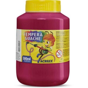 Tinta Guache 500ML Magenta - Imagem 1