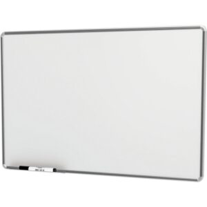 Quadro Branco Moldura Aluminio 070X50CM. Popular - Imagem 1