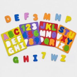 Material Didatico Eva Alfabeto Movel 36PCS 10MMX8CM - Imagem 1