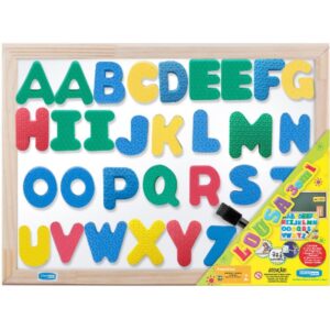 Lousa Infantil 3X1 Abc 5CM 40X30CM Mag.bc/Vd - Imagem 3