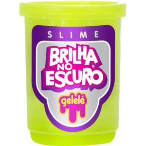 Slime Gelele Brilha no Escuro 110G. - Imagem 2