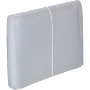 Pasta Sanfonada Plastica Duplicata 12DIV New Line Crist - Imagem 1