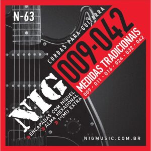 Encordoamento P/Guitarra 009/42 Tradicional - Imagem 1