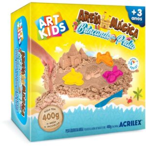 Massa Areia Brincando na Praia 400G - Imagem 1