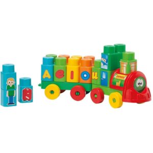 Brinquedo Educativo Trenzinho Baby Land 28 Blocos - Imagem 1