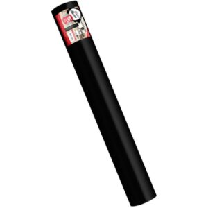 Plastico Adesivo 45CMX10M PVC Preto 0,08 - Imagem 3