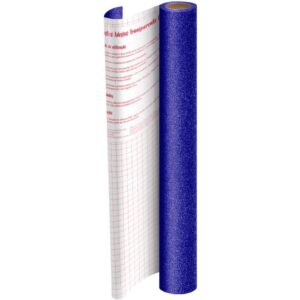 Plastico Adesivo 45CMX10M Gliter Azul PP 0,10 - Imagem 1
