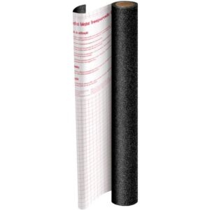 Plastico Adesivo 45CMX10M Gliter Preto PP 0,10 - Imagem 1