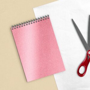Plastico Adesivo 45CMX10M Gliter Rosa PP 0,10 - Imagem 2