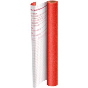 Plastico Adesivo 45CMX10M Gliter Vermelho PP 0,10 - Imagem 1